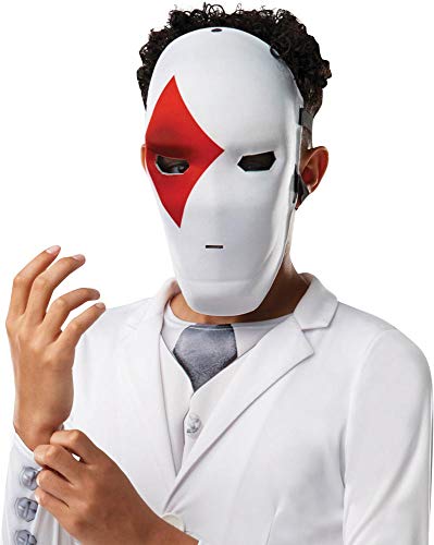 Rubies- Official Fortnite Wild Card Mask Batman Costume Ragazzi, Multicolore, 300540Ns