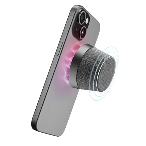 Cellularline - Mag Speaker - Speaker Bluetooth Magnetico - 3 Watt - Play Time: 12 Ore - Compatibilità: Iphone 12 E Serie Successive, Smartphone Con Re