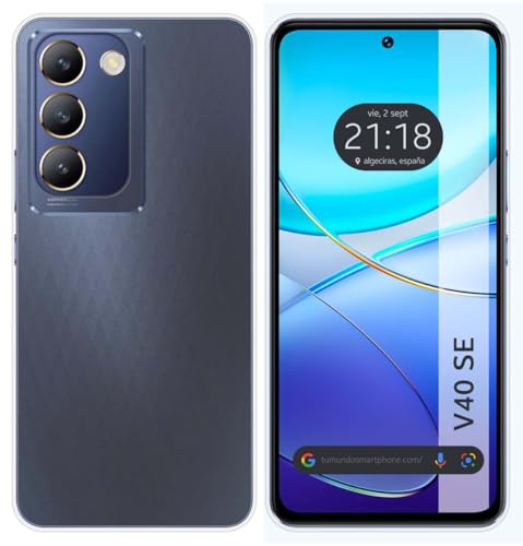 Tumundosmartphone Custodia In Silicone Tpu Gel Trasparente Per Vivo V40 Se 5G