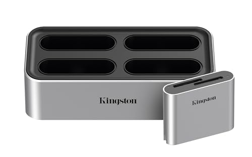 Kingston Workflow Station Dock E Lettore Sd Usb-C 3.2 Gen2 Dual-Slot Sd Uhs-Ii - Wfs-S