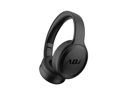 Adj Deep 2.0 - Wireless Headphones Cuffia Bluetooth 5.1 Pastel Pink (Nero)