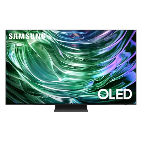 Samsung Oled Tv 55" Qe55S90Daexzt, Oled Hdr+, Upscaling Ai 4K, Processore Nq4 Ai Gen2, Motion Xcelerator 144Hz, Design Laserslim, Dvbt-2, Q-Symphony &