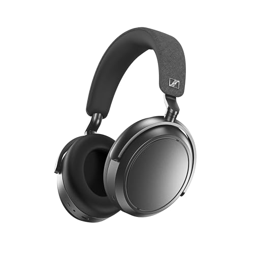 Sennheiser Cuffie Momentum 4 Wireless, Bluetooth Per Telefonate Cristalline Con Cancellazione Adattiva Del Rumore, 60 H Di Autonomia, Suono Personaliz