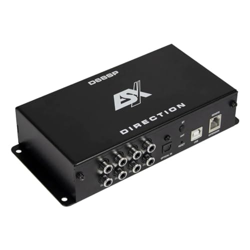 Esx D66Sp | Digitaler 6-Kanal Soundprozessor Mit 6-Kanal Ausgang