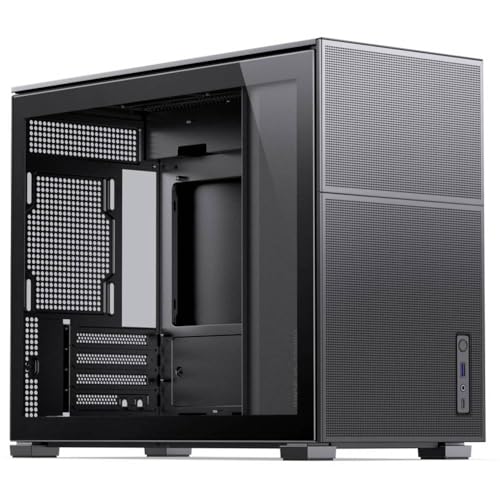 Jonsbo D31 Mesh Matx Gehäuse, Vetro Temperato - Nero