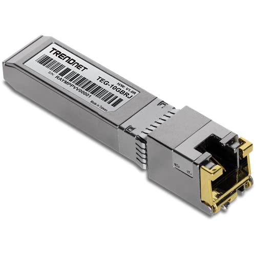 Trendnet Teg-10Gbrj Red Modulo Transceptor Cobre 10000 Mbit/S Rj-45