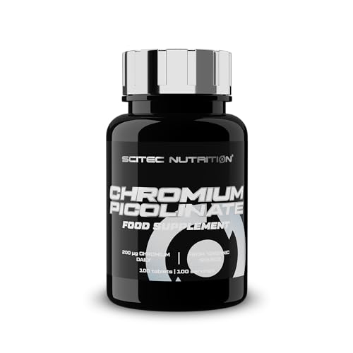 Scitec Nutrition Chromium Picolinate - Minerale Essenziale Per Il Metabolismo Dei Macronutrienti E La Salute Del Glucosio Nel Sangue - Formula Vegetar
