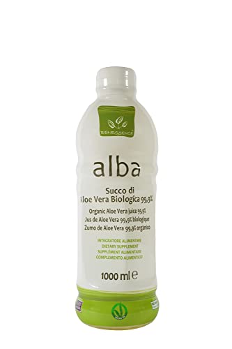 Benessence - Succo Di Aloe Vera Biologica Da Bere Al 99,9% – 1000 Ml