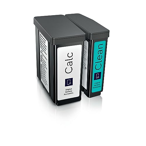 Siemens Confezione Multipla, 1 Cartuccia Di Pulizia E Decalcificazione Tz800Z3 Per Macchine Da Caffè Eq900Plus, Contenuto 1 Cartuccia Di Pulizia E Dec