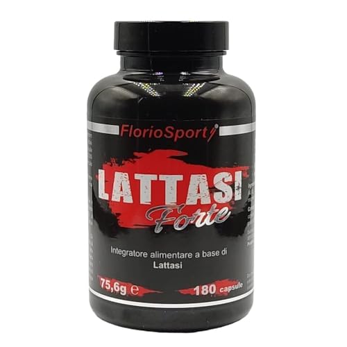 Lattasi Forte 20.000 Fcc Alu 180 Caspule Floriosport® Integratore Alimentare Enzima Digestivo Per L'Intolleranza E La Digestione Del Lattosio. Promo L