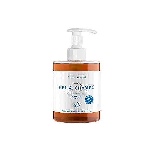 Alma Secret Gel-Champú Suave Con Argán, Caléndula & Manzanilla 500 Ml