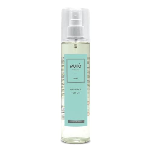 Muha' | Profuma Tessuti Spray, Fragranza Acqua Marina, Formato 250 Ml