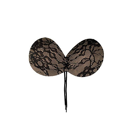 Bye Bra Reggiseno Lace-It, Reggiseno Rotondo, Reggiseno In Pizzo, Reggiseno Adesivo, Reggiseno Push-Up, Reggiseno Senza Spalline E Senza Schienale, Re