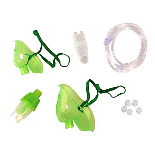 Accessorio Per Inalatore Omnibus Br-Cn116B Maschera Per Bambini E Adulti Nebulizzatore Tubo Dell'Aria Filtro Bocchino