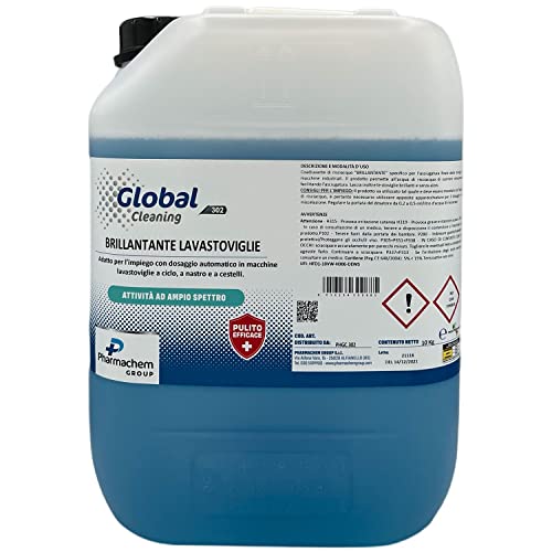 Brillantante Lavastoviglie A Dosaggio Automatico - Tanica Da 10 Kg