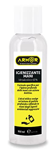Gel Lava Mani Igienizzante 100 Ml 65% Idroalcolico Made In Italy