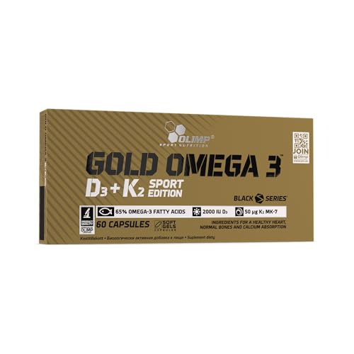 Olimp Gold Omega 3 D3 + K2 Sports Edition (60 Capsules)