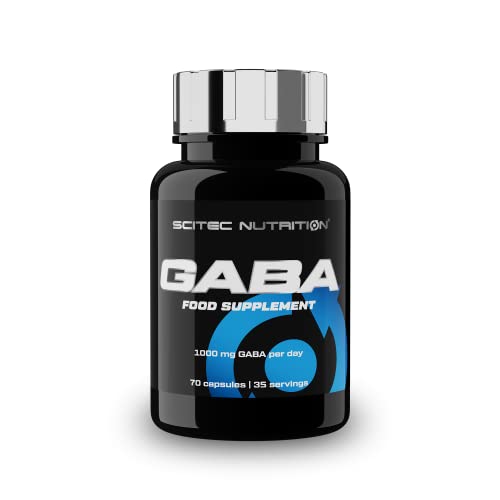 Scitec Nutrition Gaba - 1000 Mg Di Acido Gamma-Aminobutirrico - Favorisce Il Rilassamento - Regola L'Attività Neurale, 70 Capsule