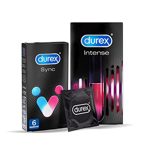 Durex Sync 6 Preservativi + Durex Gel Intense 10Ml