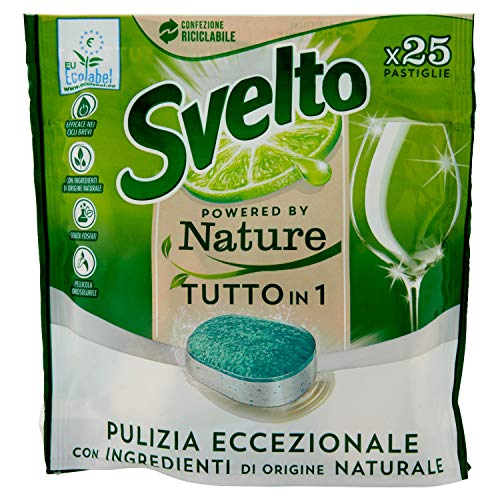 Svelto Tutto In 1 Pastiglie Per Lavastoviglie 25 Lavaggi - 438 G