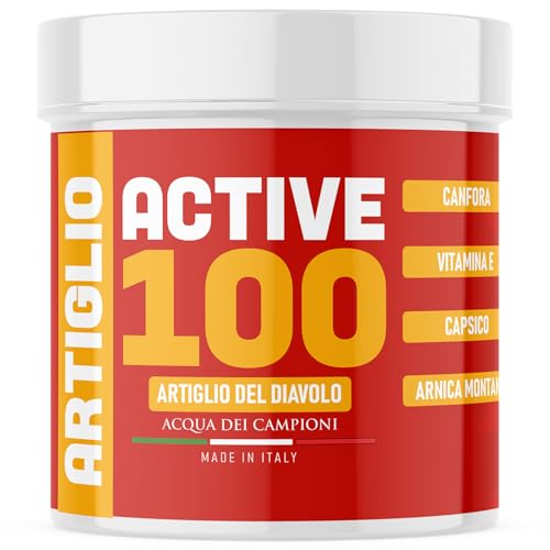 Gel Artiglio Del Diavolo Forte 600 Ml, Crema Artiglio Del Diavolo Extra Forte Per Massaggi Muscolari E Articolari Con Arnica E Canfora, Pomata 100% Ma