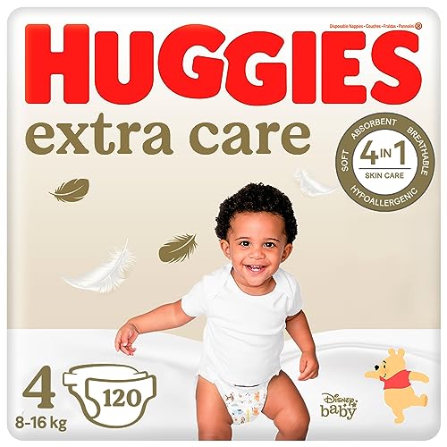 Huggies Extra Care Pannolini Taglia 5 (11-25 Kg) 100 Pezzi