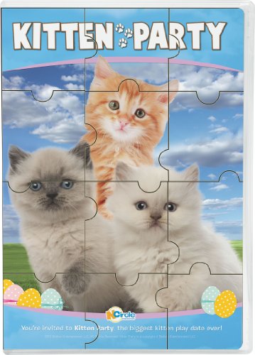 Animal Atlas: Kitten Party W/Puzzle