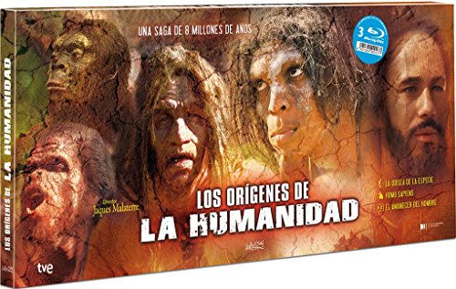 Los Orígenes De La Humanidad. El Amanecer Del Hombre, Homo Sapiens & La Odisea De La Especie Pack (3 Br + Mapa De La Evolución) (Import)