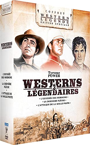 Tyrone Power - 3 Westerns Légendaires : L'Attaque De La Malle-Poste + La Dernière Flèche + L'Odyssée Des Mormons