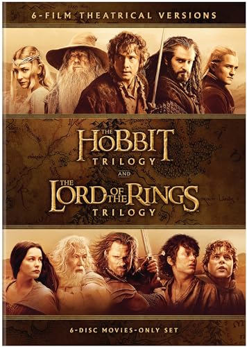 The Hobbit Trilogy / The Lord Of The Rings Trilogy: 6-Film Theatrical Versions