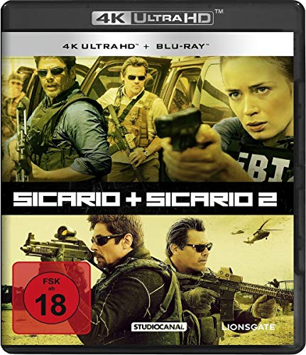 Sicario 1 & 2 (2 4K Ultra-Hd) (+ 2 Blu-Ray'S)