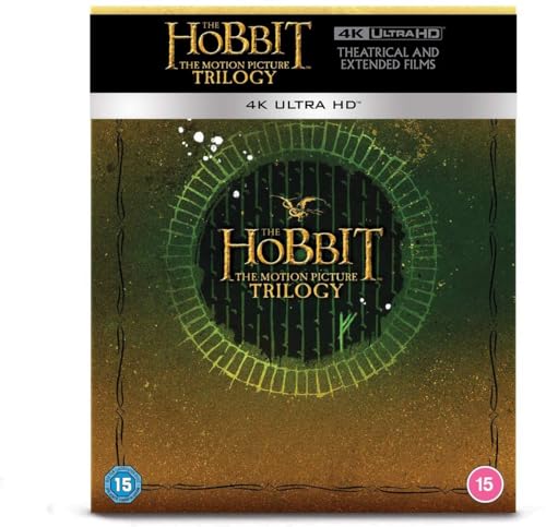 The Hobbit Trilogy: Steelbook Collection [Theatrical And Extended Edition] [4K Ultra Hd] [2012] [Blu-Ray] [Region Free]