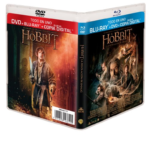 El Hobbit: La Desolación De Smaug (Dvd + Bd + Copia Digital) [Blu-Ray] [Blu-R