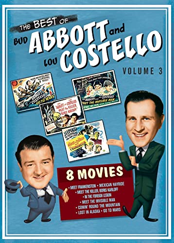 Best Of Bud Abbott & Lou Costello 3 (4 Dvd) [Edizione: Stati Uniti]