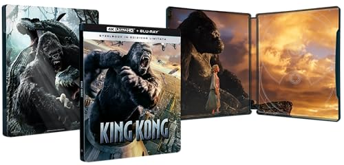 King Kong (Steelbook 4K Uhd + 2 Blu-Ray)