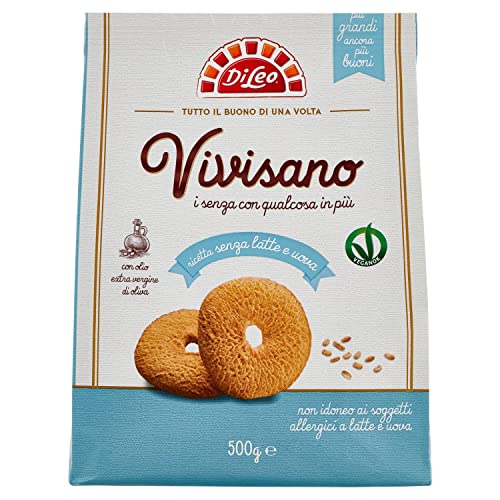 Di Leo Biscotti Senza Latte E Uova Vivisano, 500G
