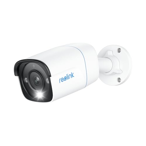 Reolink Telecamera Di Sicurezza Poe Esterna P330 4K 8Mp Uhd Con Capacità Di 256 Gb, Avvisi Intelligenti