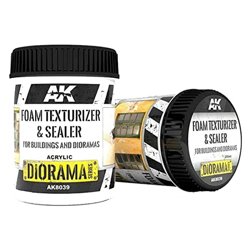 Ak Interactive Ak 8039 Foam Texturizer And Sealer 250 Ml