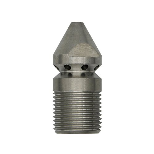 1/4" 3/8" Ugello Sturatubi Per Idropulitrice 250Bar - Pulizia Fognatura/Tubo Scarico (3/8")