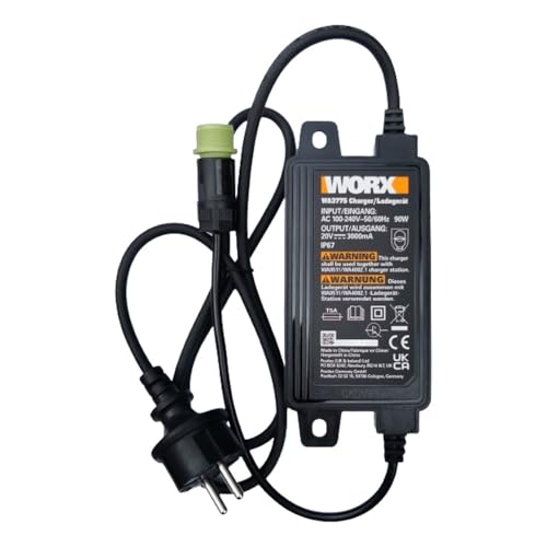Caricatore Alimentatore Worx Wa3775 20V 3000Ma 90W Landroid S300, S500I, M500, S700I, M700I, M700