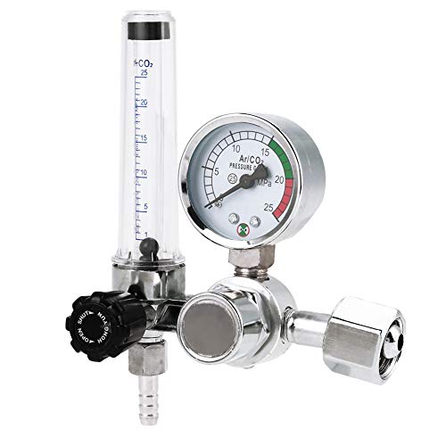 Regolatore Di Pressione 0-25Mpa Argon Mig Tig Regolazione Flusso Gas Regolazione