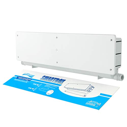 La Ventilazione Fsps50 Cassetta Predisposizione Impianti Smart Box Con Scarico Condensa. Colore Bianco