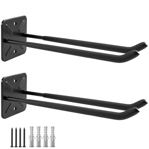 Sioner Ganci Per Garage, Appendiabiti Da Parete, Organizzatore Per Capannoni, Organizer Per Attrezzi Pesanti, Appendiabiti Per Garage Per Utilità (2 P