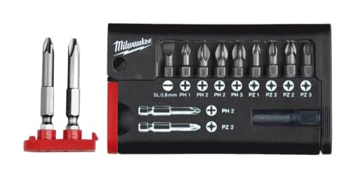 Estuche De Puntas Compactos 12 Piezas. - Naranja 25 Mm: Plana 0.8 X5.5 Mm X1 Ph1 X1 / Ph2 X2 / Ph3 X1 / Pz1 X1 / Pz2 X2 / Pz3 X1 50 Mm: Ph2 X1 / Pz2 X