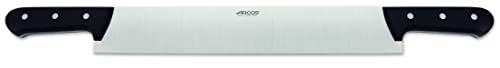 Arcos Serie Universal, Coltello Formaggio, Lama Acciaio Inossidabile Nitrum 400 Mm, Manico Polioxymetilene (Pom), Colore Nero