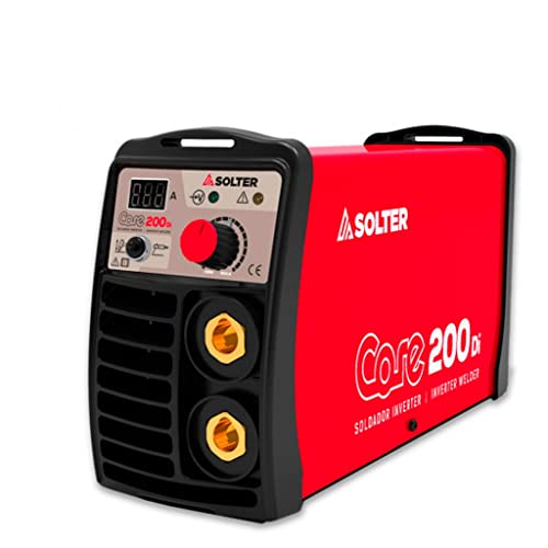 Equipo Soldador Inverter Core 200Di Con Accesorios Solter