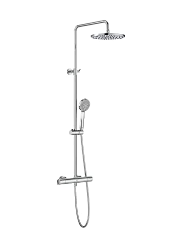 Roca, Victoria (Col), Plus Colonna Doccia Termostatica Con Altezza Regolabile, 385 Mm X 73 Mm X 835 Mm, A5A2F18C00