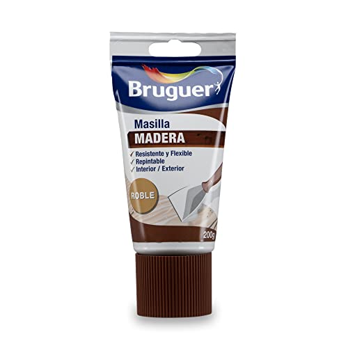 Bruguer 5196386-Mastice Per Legno Bruguer 200 G, Colore: Quercia
