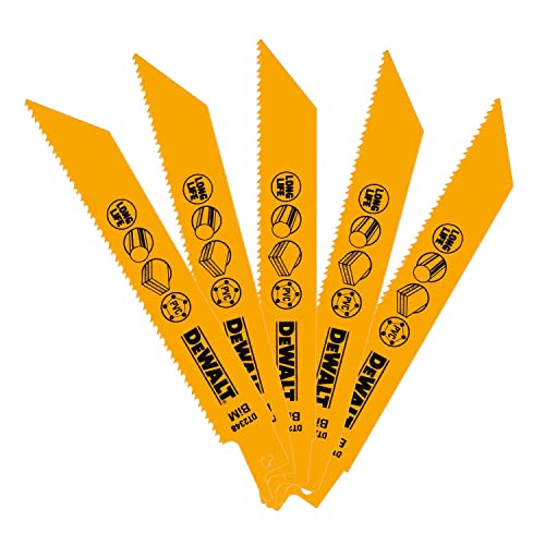 Dewalt, Dt2348, Qz, Hoja De Sierra Sable Bi, Metal Para Uso General