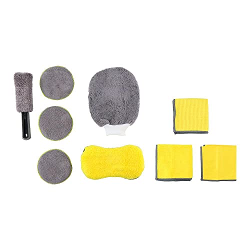 Set De Limpieza Para Coches 9 Piezas Dunlop